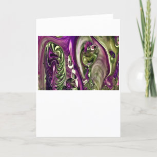 Abstraite Color Study 387, carte