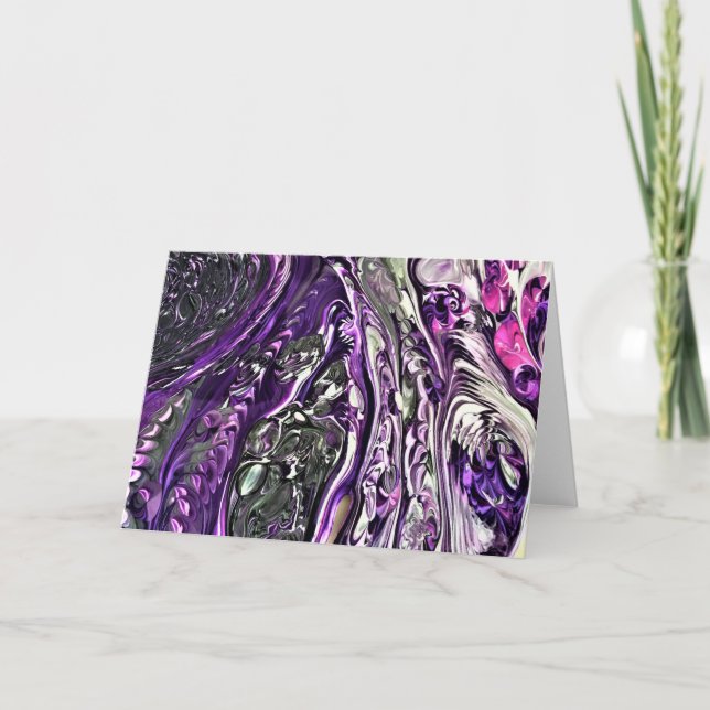 Abstraite Color Study 388, carte (Devant)