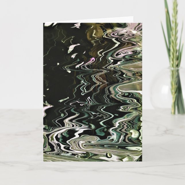 Abstraite Color Study 472, carte (Devant)