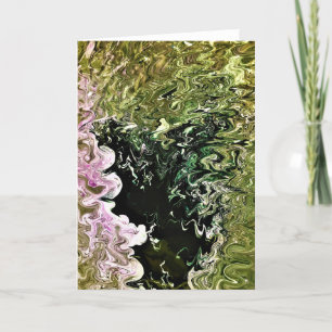 Abstraite Color Study 494, carte