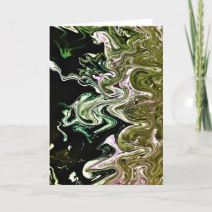 Abstraite Color Study 498, carte