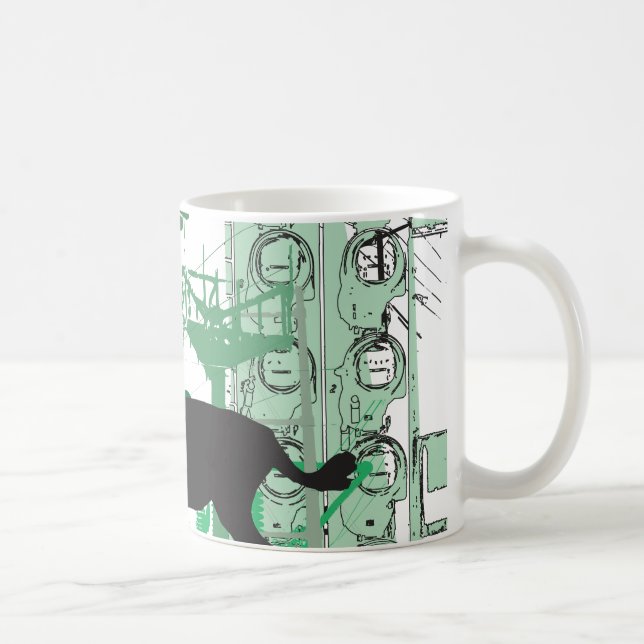 Abstraite Impala Mug (Droite)