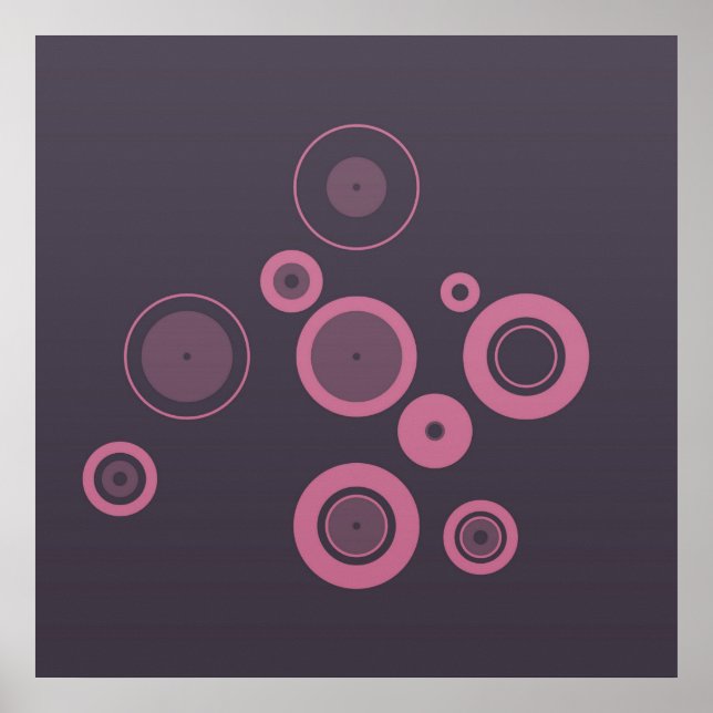 Abstrakt #051 poster (Vorne)