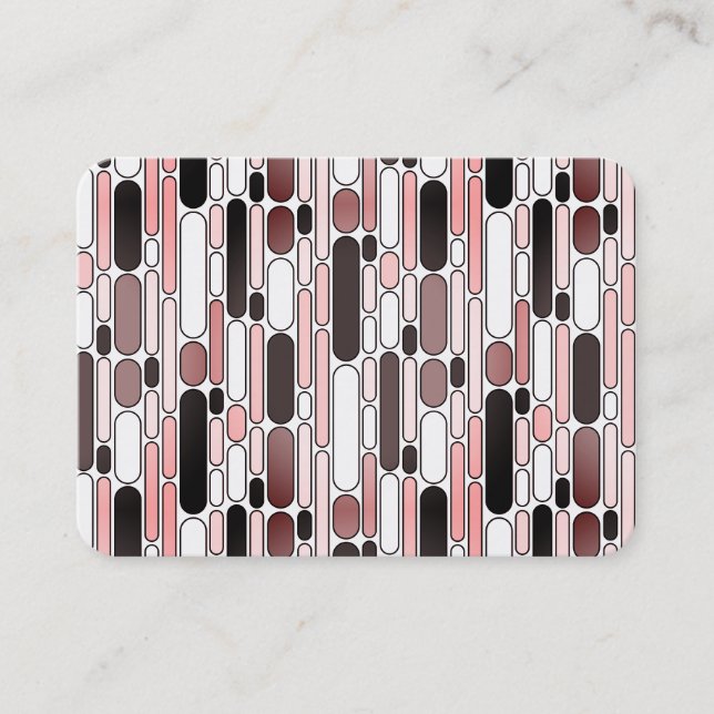 Abstrakt 100624 - (Sangria) Visitenkarte (Vorderseite)