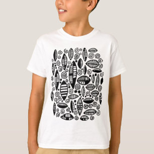 Abstrakt 100813 - Schwarz T-Shirt
