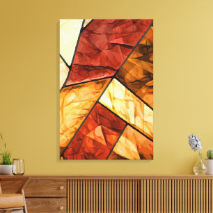 Abstrakt 14195 leinwanddruck