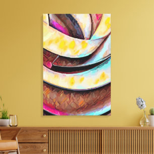 Abstrakt 14294 leinwanddruck