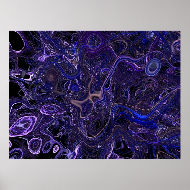 Abstrakt #147b poster (Vorne)