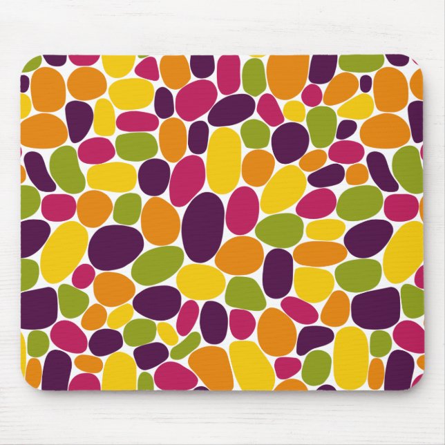 Abstrakt 160417 - Weingummi-Farben Mousepad (Vorne)