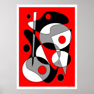 Abstrakt #184 poster