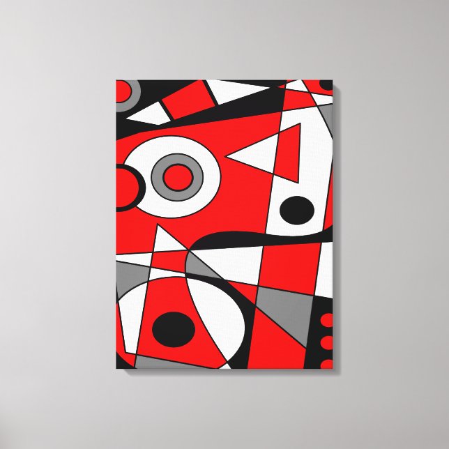 Abstrakt #185.3 leinwanddruck (Vorderseite)