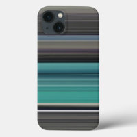 Abstrakt #1: Aquamariner und grauer Fall für iPhon