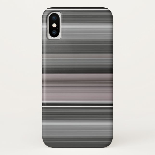 Abstrakt #1: grau Case-Mate iPhone hülle (Rückseite)