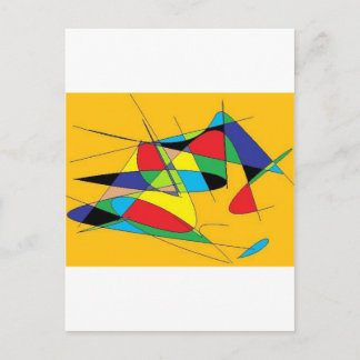 Abstrakt 1 postkarte
