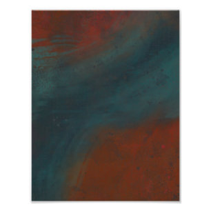 Abstrakt 1: Rot und Blues Fotodruck