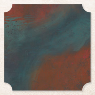 Abstrakt 1: Rot und Blues Untersetzer