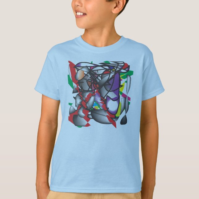 ABSTRAKT 1 T-Shirt (Vorderseite)
