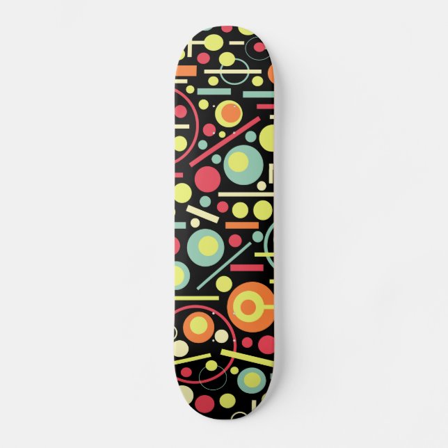 Abstrakt 210213 skateboard (Vorderseite)