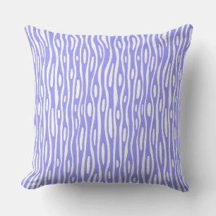 Abstrakt 280314 - Pastel Blue on White Kissen