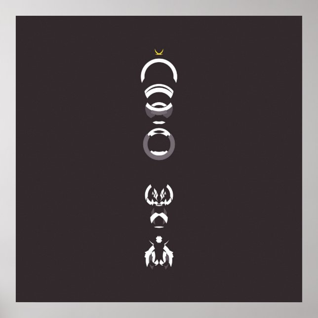 Abstrakt #294 poster (Vorne)