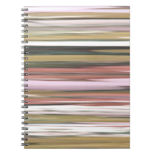 Abstrakt 2: Herbstfarben im Herbst verschwommen Notizblock