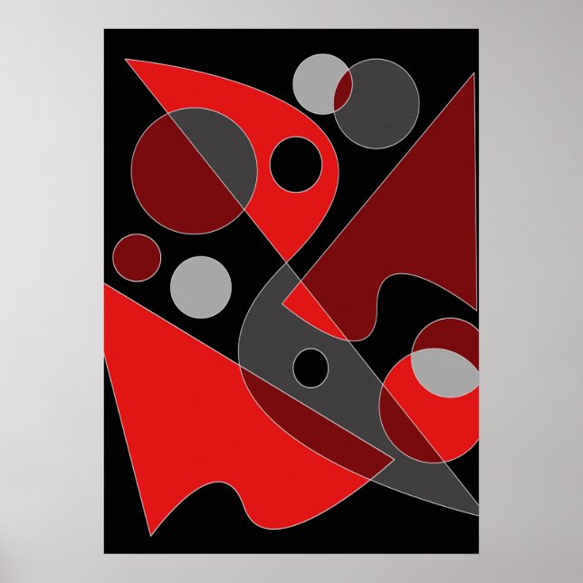 Abstrakt #311 poster (Vorne)