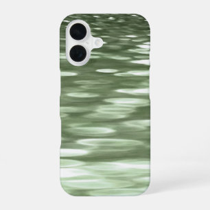 Abstrakt #3: Olivgrüner Blur Case-Mate iPhone 16 Hülle