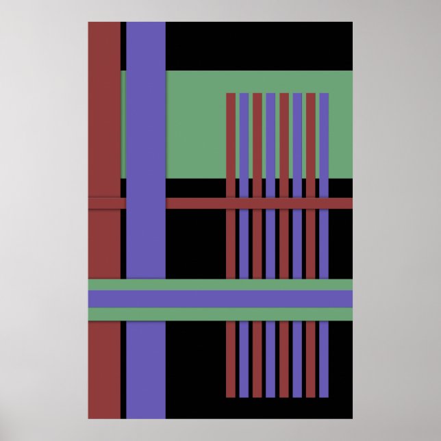 Abstrakt #407 poster (Vorne)
