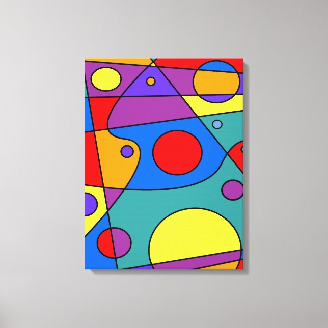 Abstrakt #71 leinwanddruck (Vorderseite)