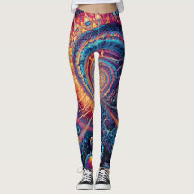 Abstrakt 801 Leggings