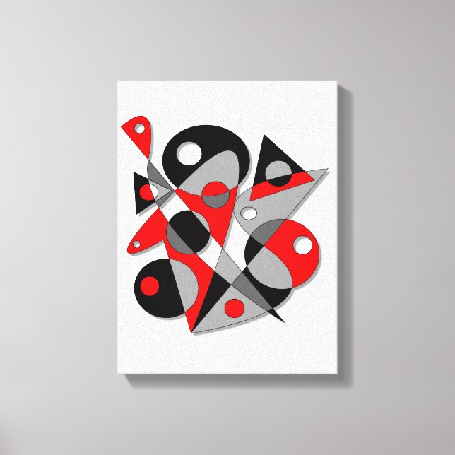 Abstrakt #81 leinwanddruck (Vorderseite)