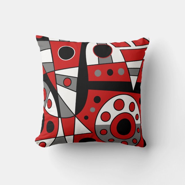 Abstrakt #946 kissen (Vorderseite)