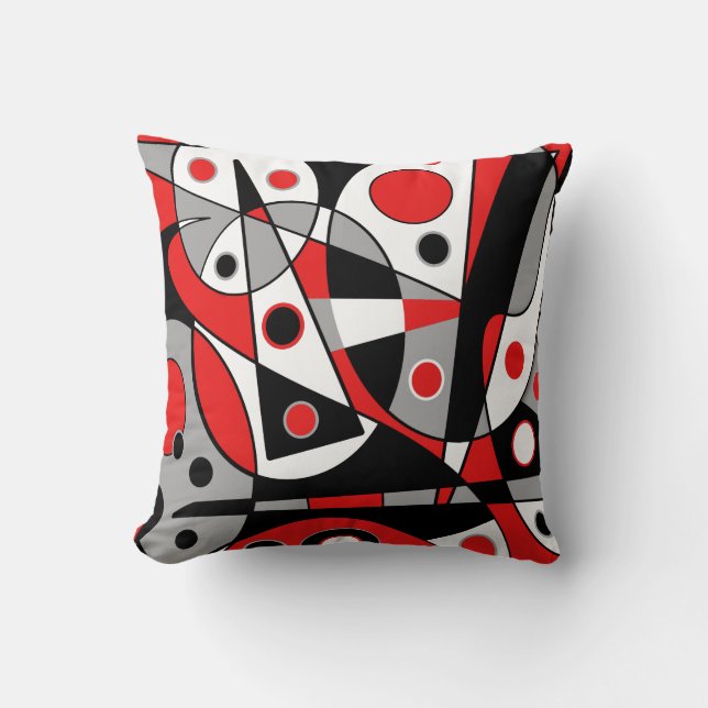 Abstrakt #962 kissen (Vorderseite)