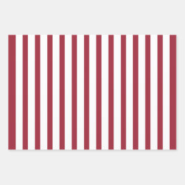 Abstrakt America Flag Red White Blue Stars Streife Geschenkpapier Set