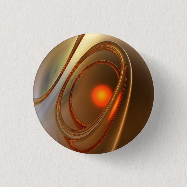 Abstrakt angesagtes und elegantes 3D-Design Button (Vorderseite)