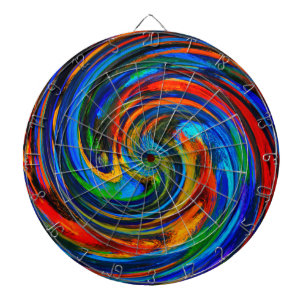 Abstrakt Art #10 Dartscheibe