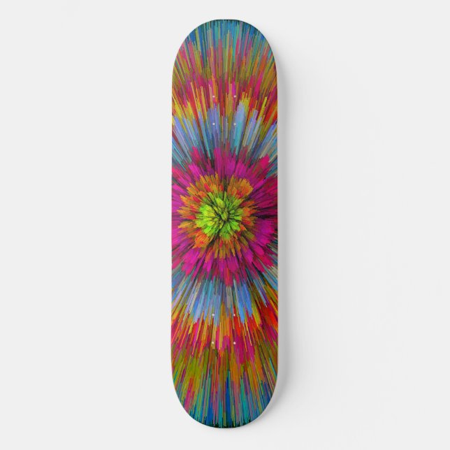 Abstrakt Art. 167 Skateboard (Vorderseite)