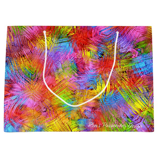 Abstrakt Art. 171 Große Geschenktüte (Vorderseite)