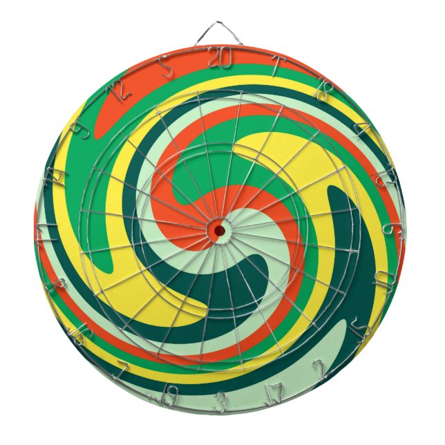 Abstrakt Art. 2 Dartscheibe (vorne)