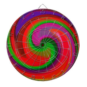 Abstrakt Art #30 Dartscheibe