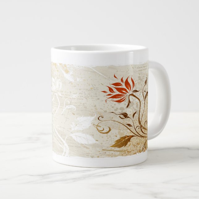 Abstrakt Art. 50 Jumbo-Tasse (Vorderseite Rechts)