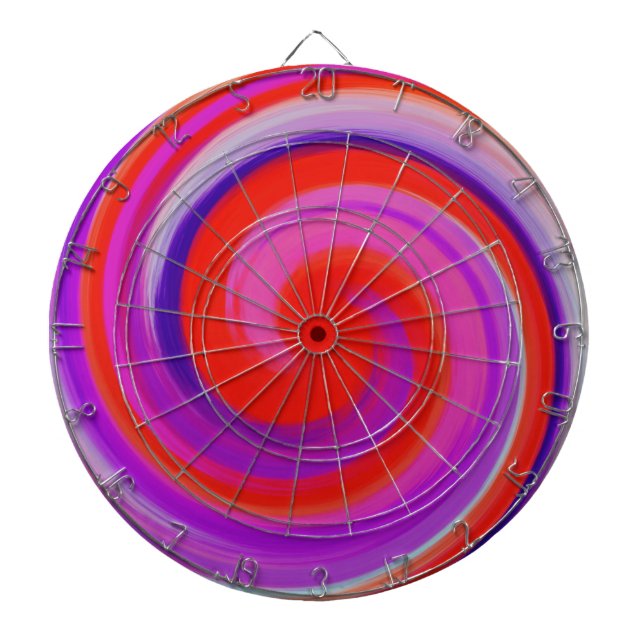 Abstrakt Art. 6 Dartscheibe (vorne)