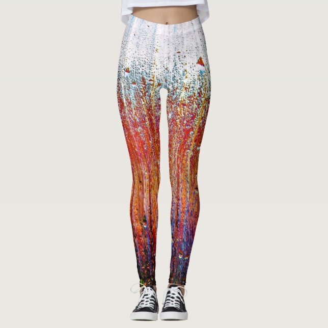 Abstrakt Art. 81 Leggings (Vorderseite)