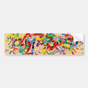 Abstrakt Art Autoaufkleber