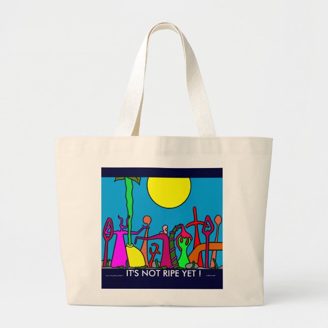 Abstrakt Art Bag Jumbo Stoffbeutel (Vorne)