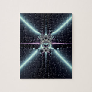Abstrakt Art Blue Star