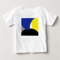 Abstrakt Art Blue Yellow