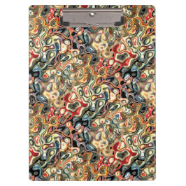 Abstrakt Art Clipboard Klemmbrett