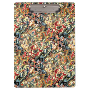 Abstrakt Art Clipboard Klemmbrett