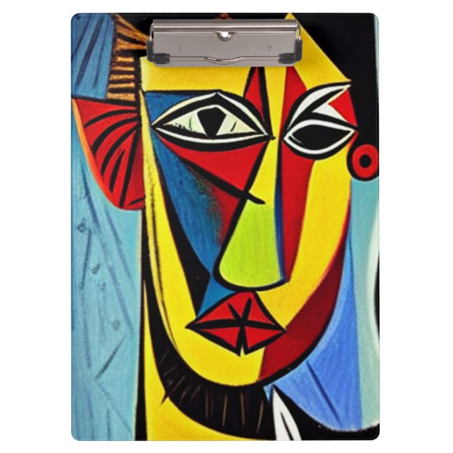 Abstrakt Art Clipboard Klemmbrett (Vorderseite)
